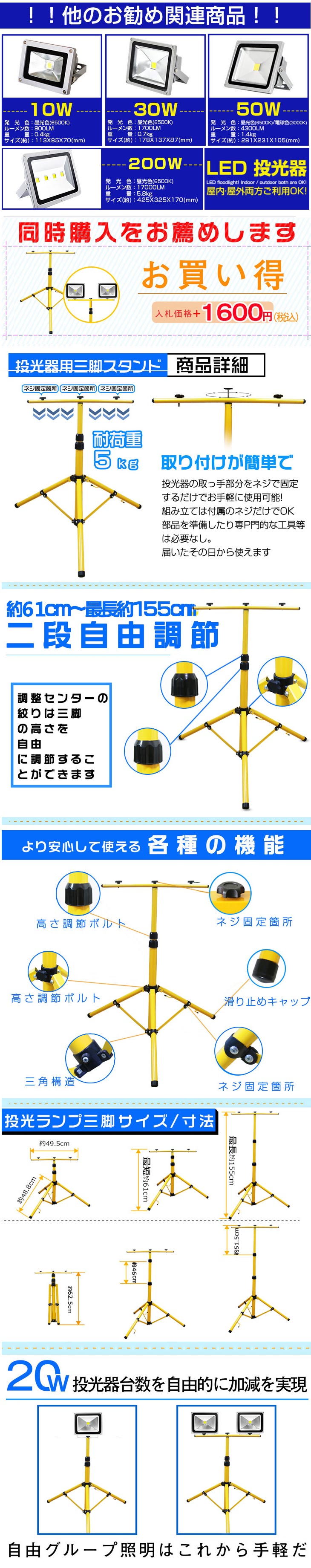 定番のお歳暮＆冬ギフト 30W 黒 シルバー スイッチ付き LED投光器 300W相当 防水 LEDライト 作業灯 集魚灯 防犯 駐車場灯 看板照明  昼光色 電球色 一年保証 discoversvg.com